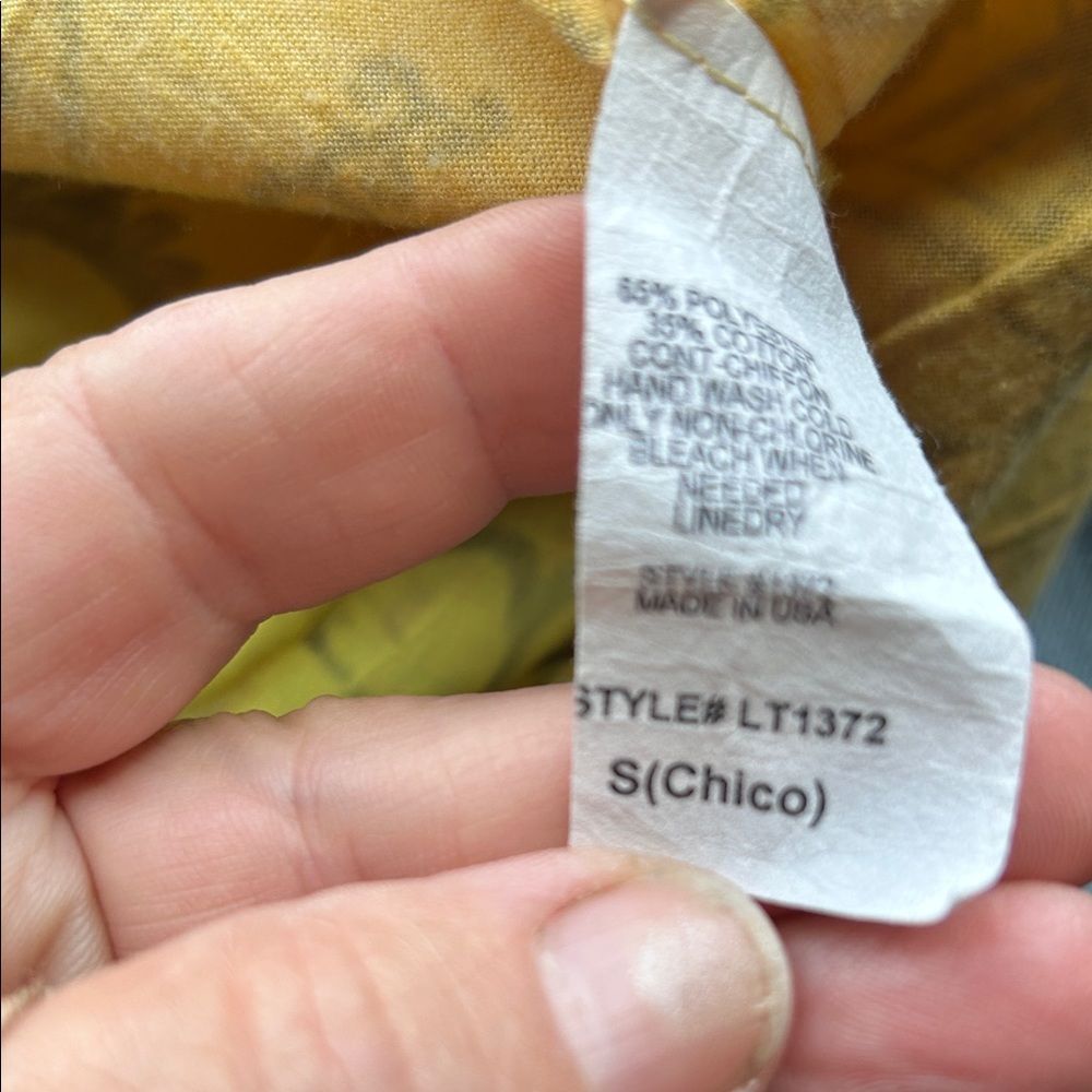 Yellow Sheer Boho Dress box 22 - Picture 5 of 5